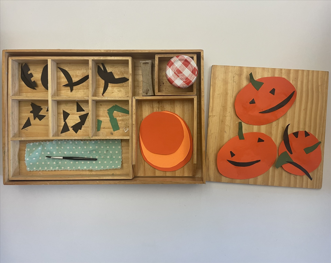 Montessori Toddler work Fall October