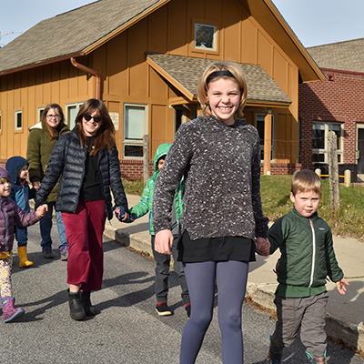 Ruby Bridges Walk to School day at The Children's House